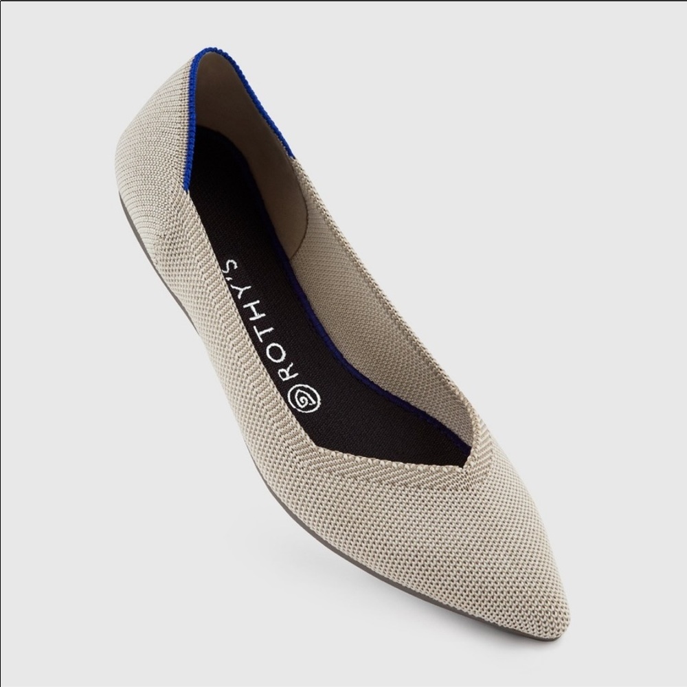 Rothy’s The Point in Flax Birdseye